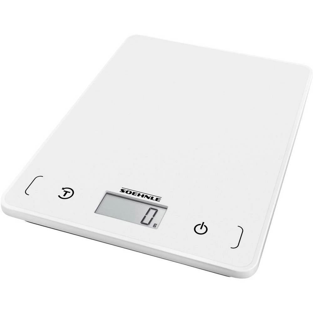 Soehnle KWD Page Compact 200 Digitalna kuhinjska vaga Sa zidnom montažom Opseg mjerenja (kg)=5 kg Bijela slika