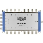 Satelitski multiprekidač Schwaiger SEW516 531 Ulazi: 5 (4 Sat/1 zemaljske) Broj sudionika: 16 StandBy funkcija, Quad LNB kompati