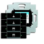 Busch-Jaeger 6127/01-81 ulazni modul    crno-siva, antracitna boja 1 St.