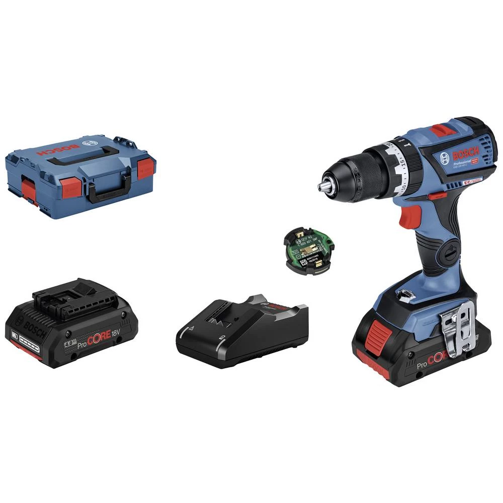 Bosch Professional GSB 18V-60 0.601.9G2.10A akumulatorski čekić  18 V  li-ion uklj. 2 akumulatora, uklj. punjač slika