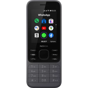 Nokia 6300 4G (Leo) mobilni telefon ugljen boja slika