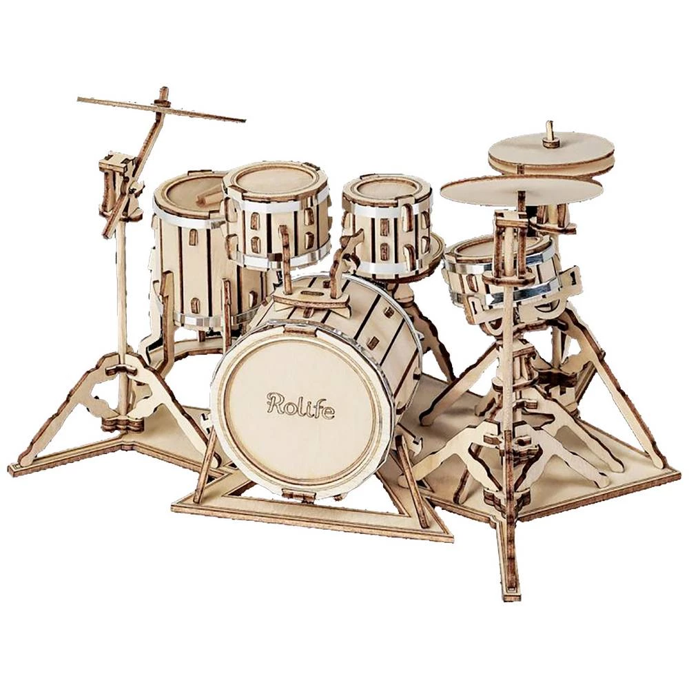 Pichler Lasercut drveni komplet bubnjeva slika