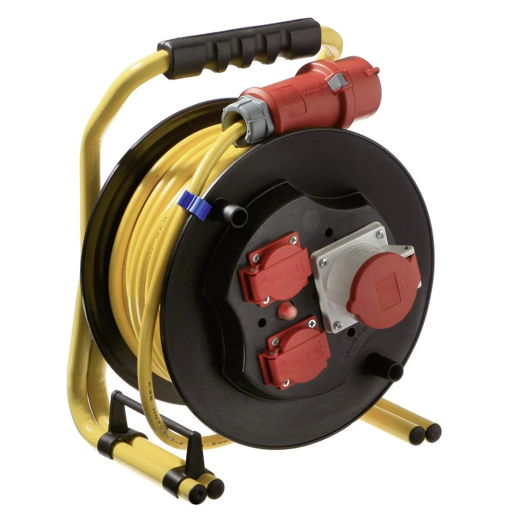 Cestovni bubanj CEE-PROFI 285 mm 20 m N07 V3V3-F 5G 2,5 mm&sup2; as - Schwabe 10166 slika