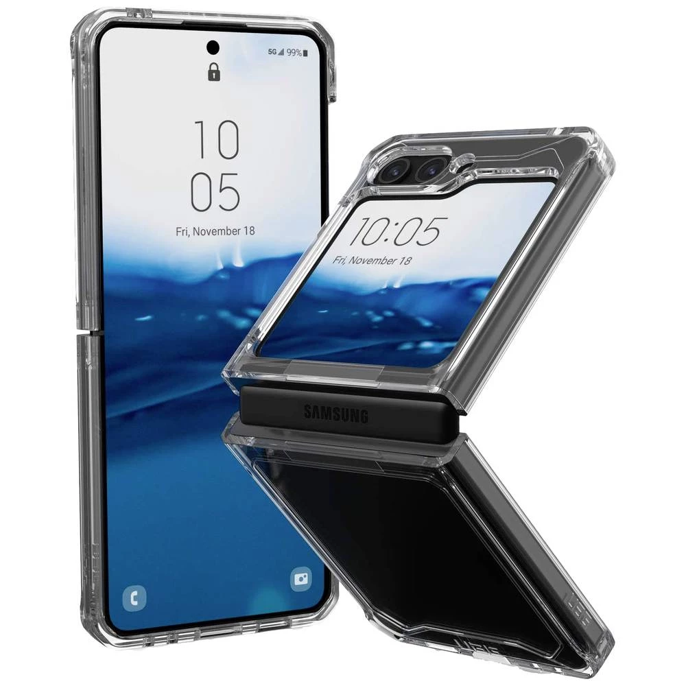 Urban Armor Gear Plyo Case stražnji poklopac za mobilni telefon Samsung Galaxy Z Flip5 led, prozirna slika