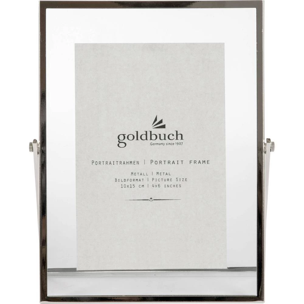 Goldbuch 96 0382 izmjenjivi okvir za slike Format papira: 10 x 15 cm srebrna slika