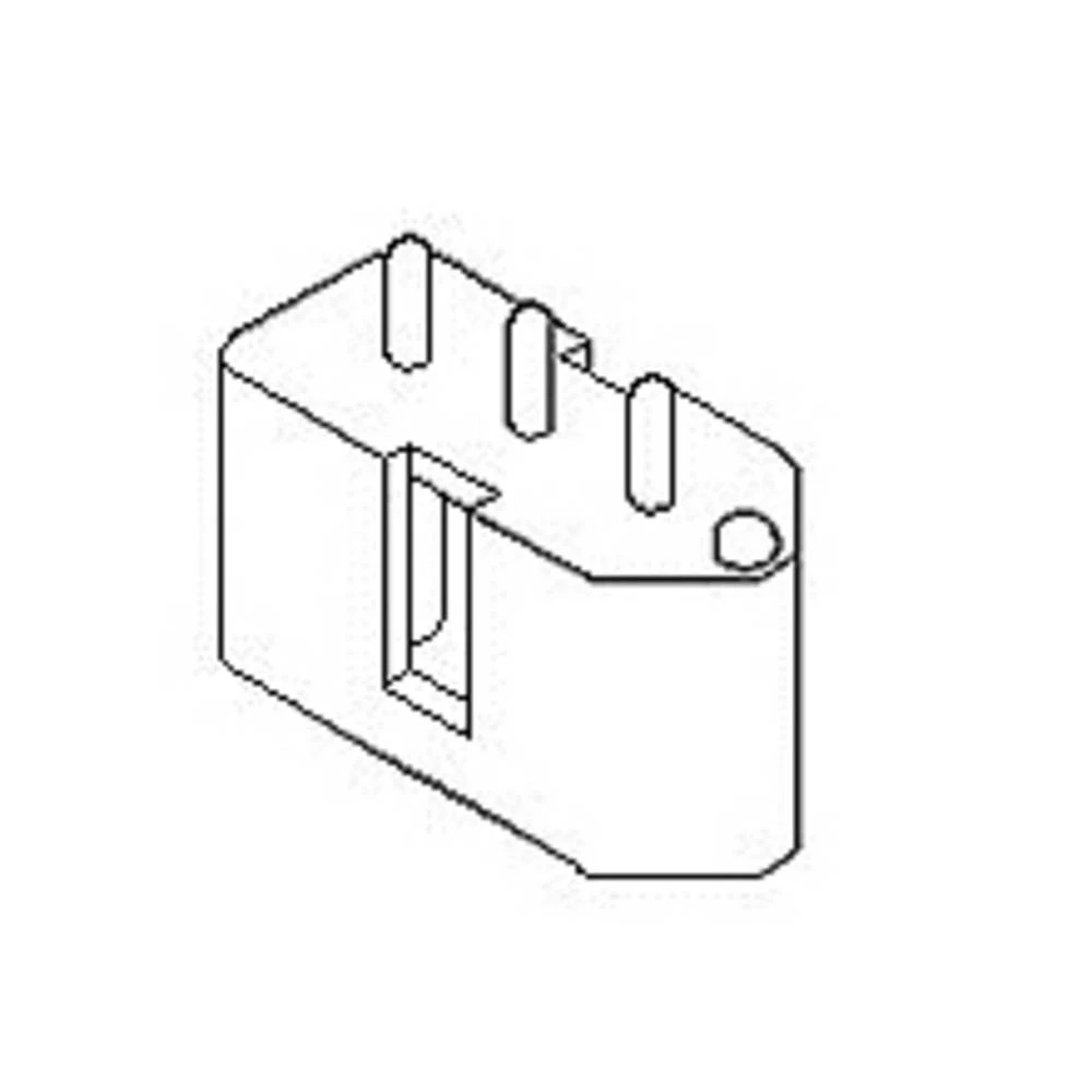 Molex ugradna standardna letva sa ženskim kontaktima 10-18-1034 1 St. Bulk slika