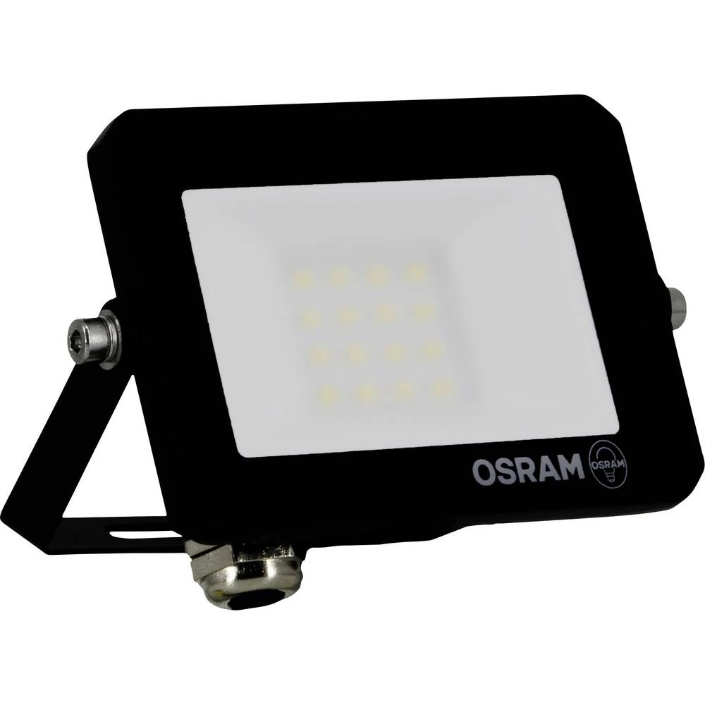 OSRAM HOMELIGHTING FLOODLIGHT LUX 10W 840 BLACK 4099854489389 LED reflektor 10.00 W Boja svjetla (LED žarulja): hladno b slika