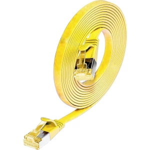 Wirewin RJ45 9120042366924 mrežni kabeli, patch kabeli cat 6a S/STP 1.00 m žuta slika