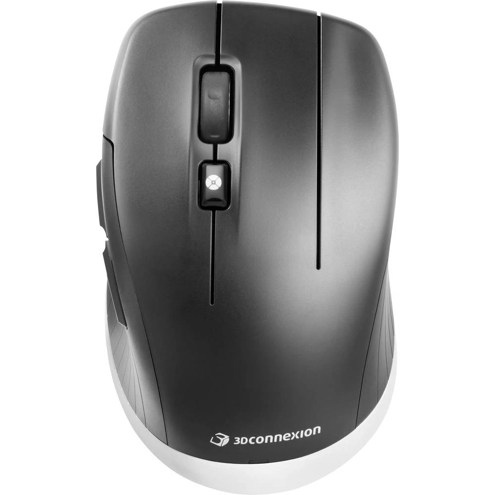 3Dconnexion CadMouse Wireless 3D miš Optički Ergonomski Crna slika