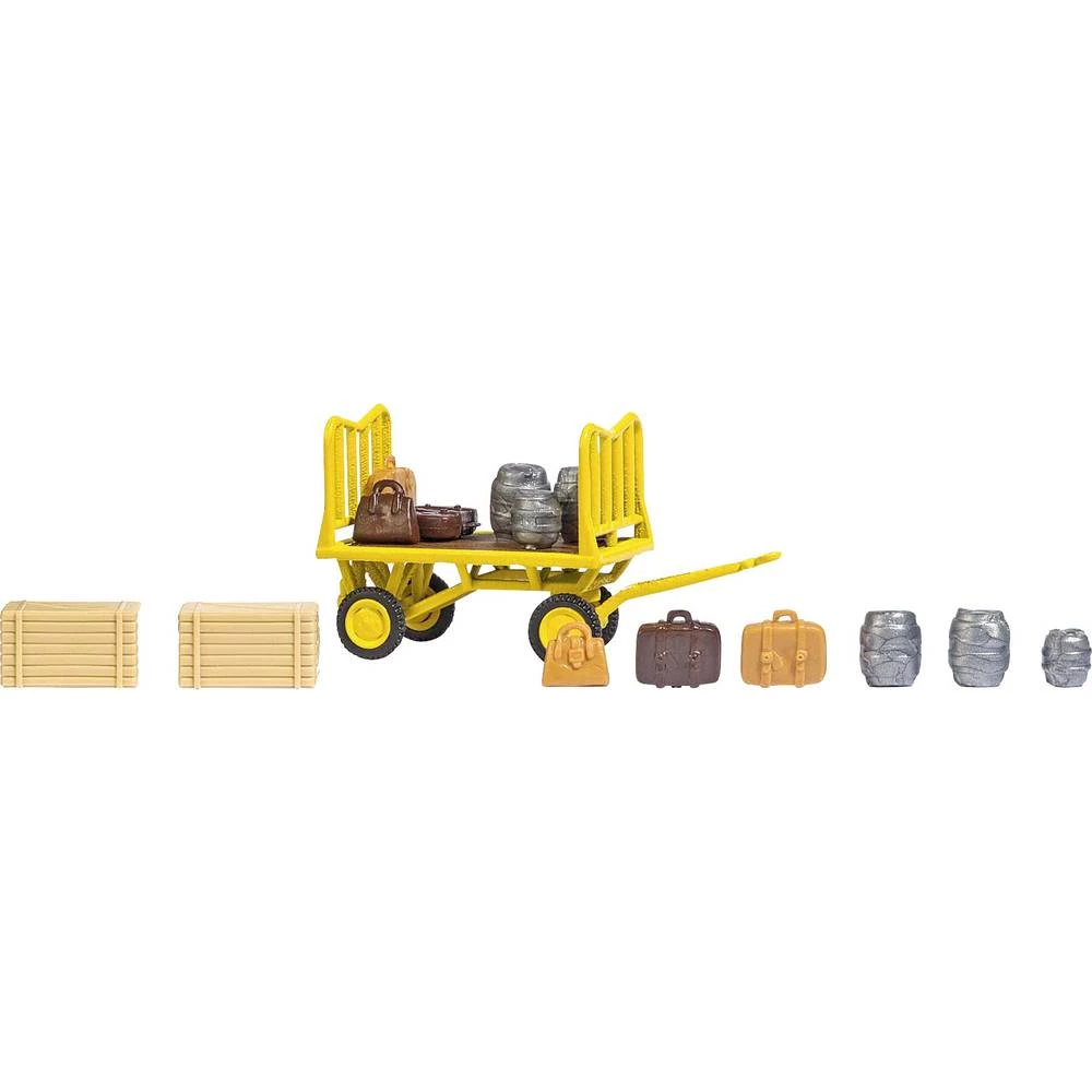 Busch 1646 h0 oprema za željeznički kolodvor slika