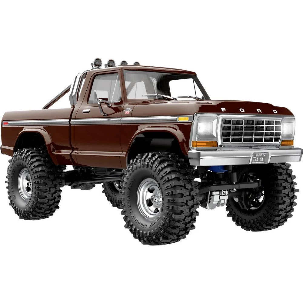 Traxxas TRX-4M Ford F-150 High Trail Edition s četkama 1:18 RC model automobila električni crawler pogon na sva četiri k slika