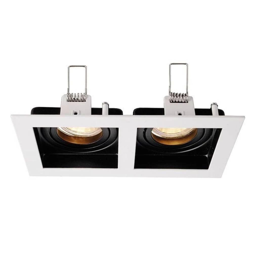 Deko Light Algol II 110004 stropni ugradni prsten LED, halogena žarulja GU5.3, MR 16  35 W signalno bijela (RAL 9003) slika