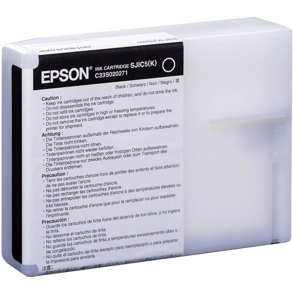 Epson Patrona tinte SJIC5(K) Original Single Crn C33S020271 slika