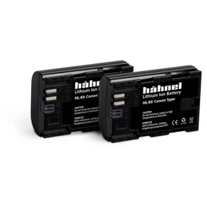 Hähnel HL-E6, 2er kamera-akumulator Zamjenjuje originalnu akU. bateriju LP-E6 7.2 V 1650 mAh slika