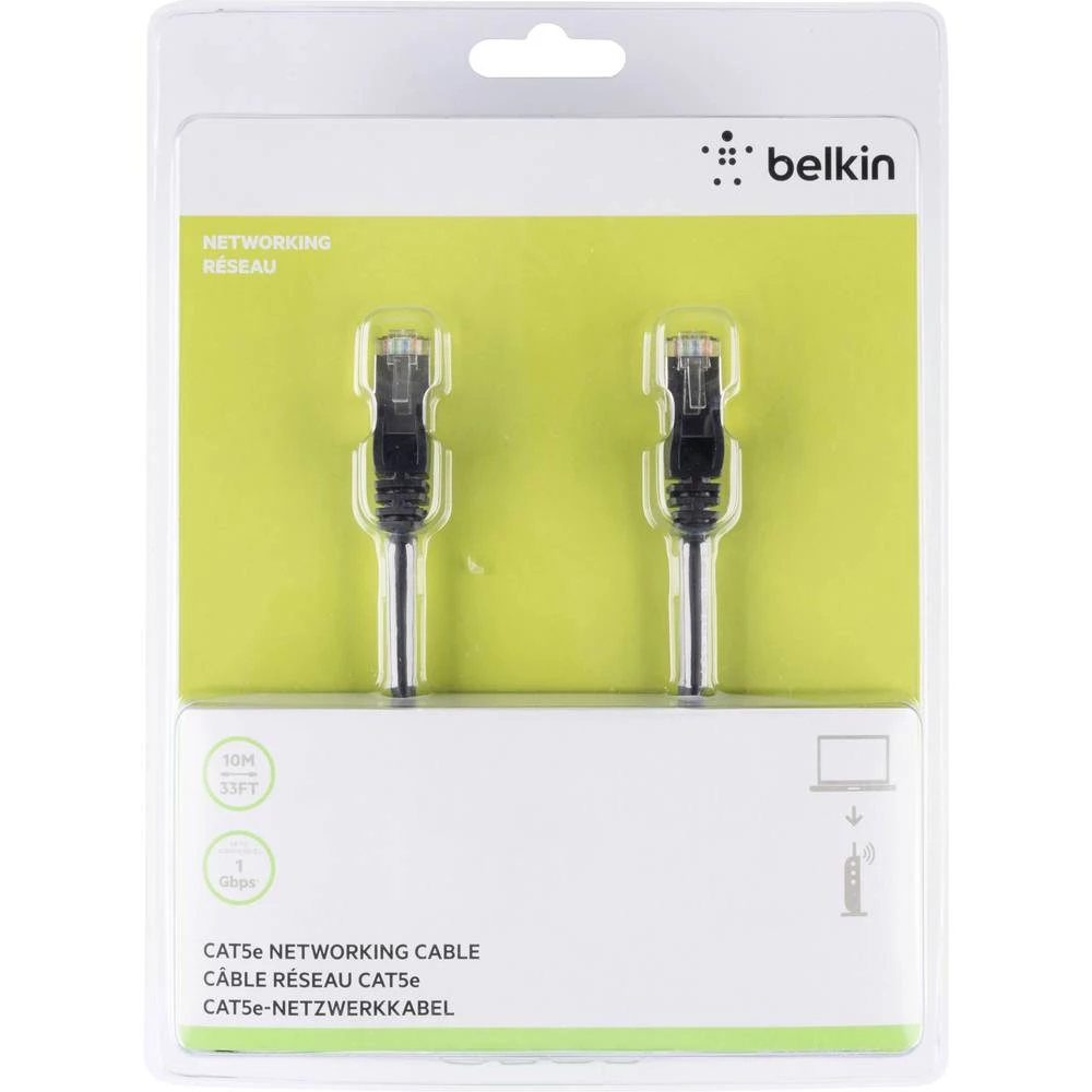 LAN (RJ45) Mreža Priključni kabel CAT 5e S/FTP 2 m Plava boja sa zaštitom za nosić Belkin slika