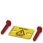 Znak upozorenja Pažnja Plastika (Š x V) 56 mm x 26 mm DIN 61010-1 1 ST