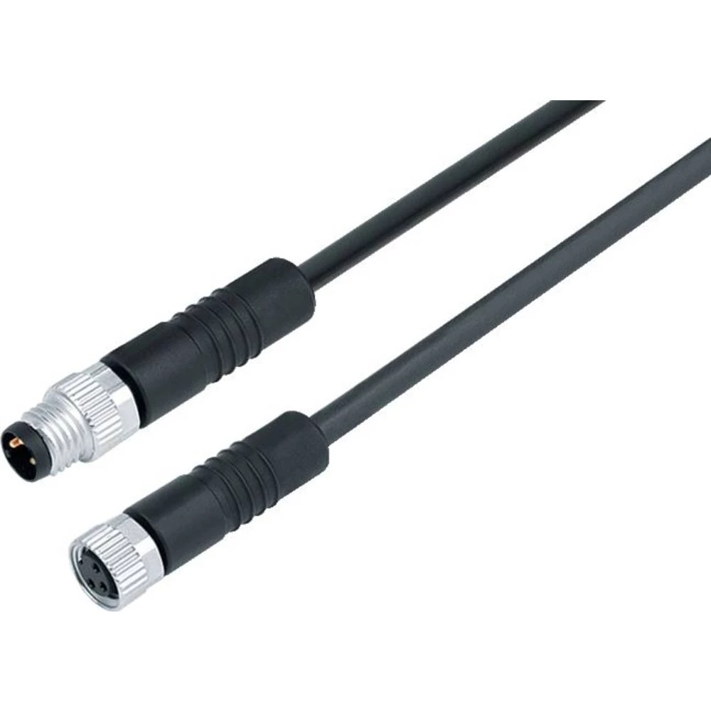 binder 77 3406 3405 20004-0100-20 utični konektor za senzor/aktivator, konfekcionirani žženski konektor, ravni, ravni mu slika