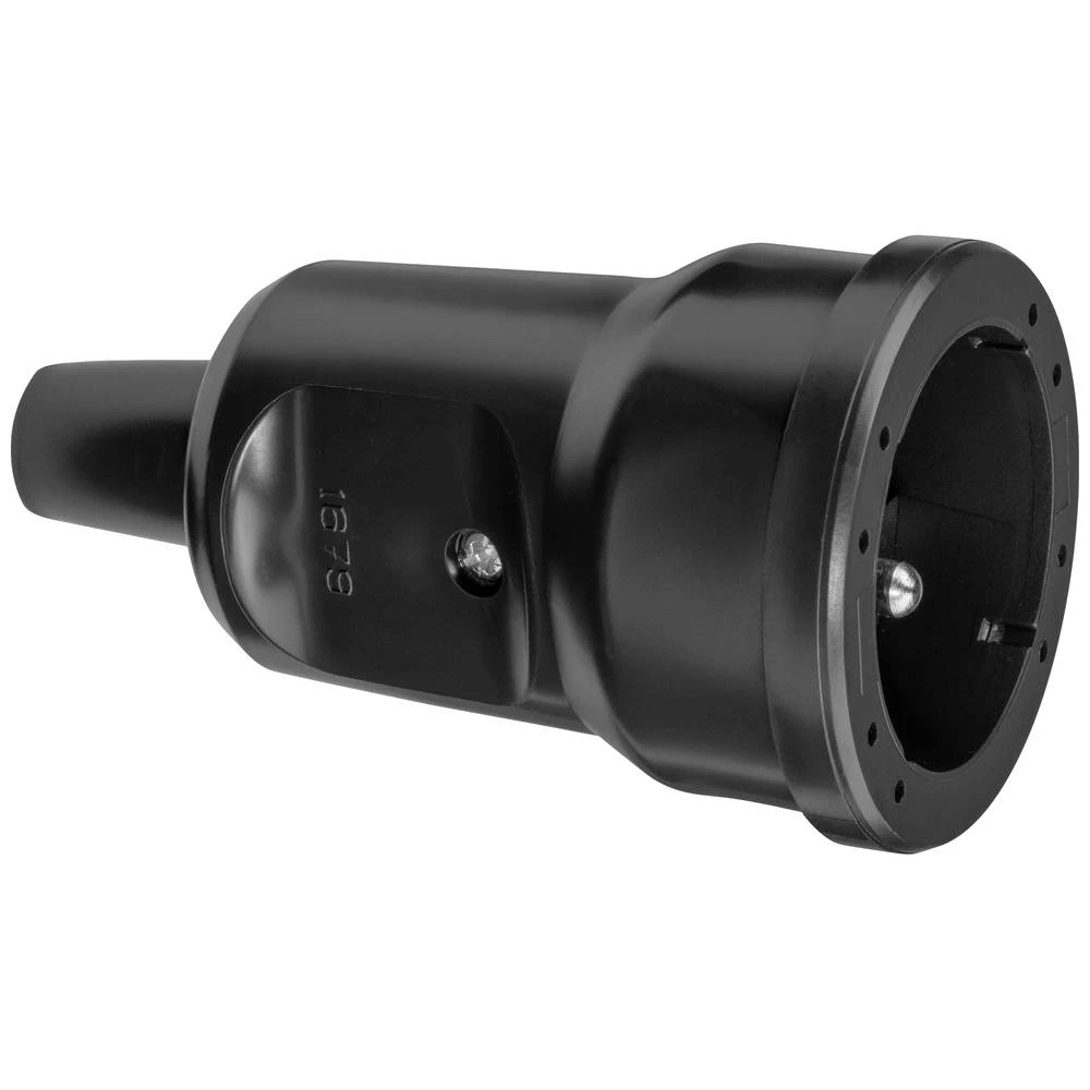 ABL Sursum 1679002 spojka sa zaštitnim kontaktom polivinilhlorid 240 V crna IP20 slika