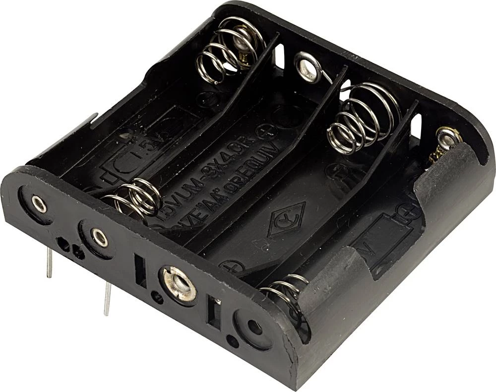 Baterije - držač 4x Mignon (AA) TRU COMPONENTS 34-1P slika