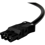 Adels-Contact 14816320 mrežni priključni kabel slobodan kraj - mrežni adapter Ukupan broj polova: 2 + PE crna 2.00 m 50 St.
