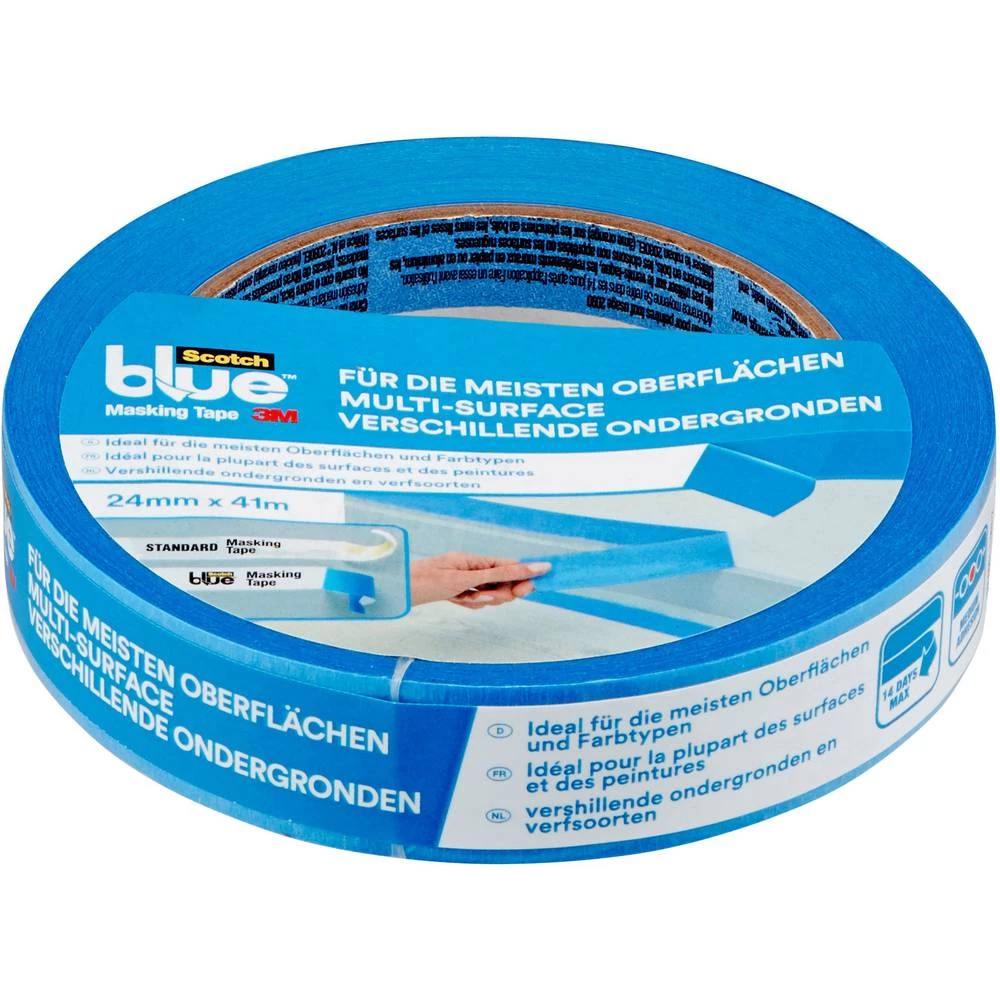Traka za maskiranje u boji ScotchBlue&trade; Plava boja (D x Š) 41 m x 24 mm 3M 2090DABE24 1 Role slika