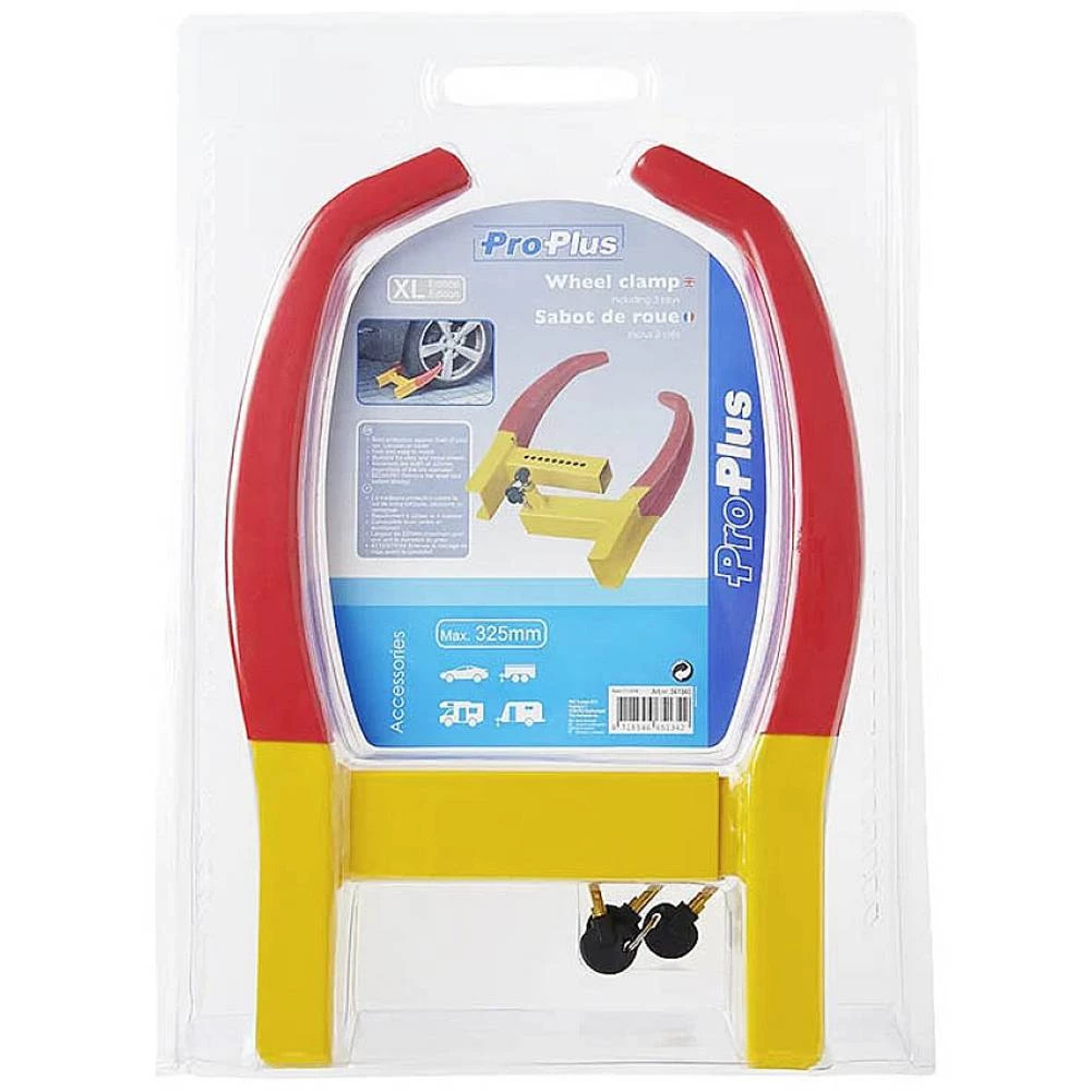 ProPlus SAFE XL lisice za blokadu kotača mobilna upotreba slika