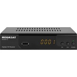 MegaSat HD 644 T2 DVB-T2 prijemnik prednji USB Broj prijemnika: 1 slika