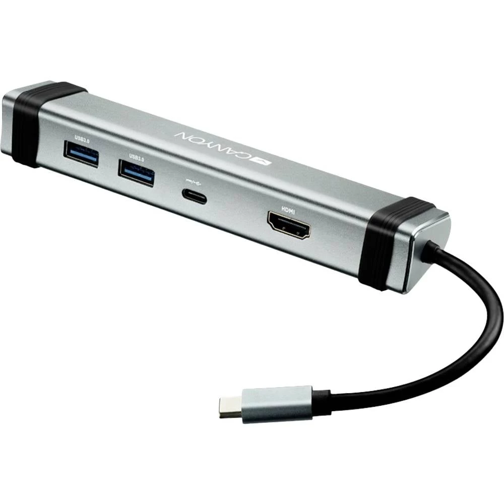 Canyon DS-3 4 ulaza USB-C® (3.2 gen. 2) čvorište s više priključaka  siva slika