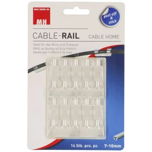 Max Hauri AG  kabelska spojka samoljepljiva 164657 Snop Ø, područje 10 mm (max)   prozirna 14 St. slika
