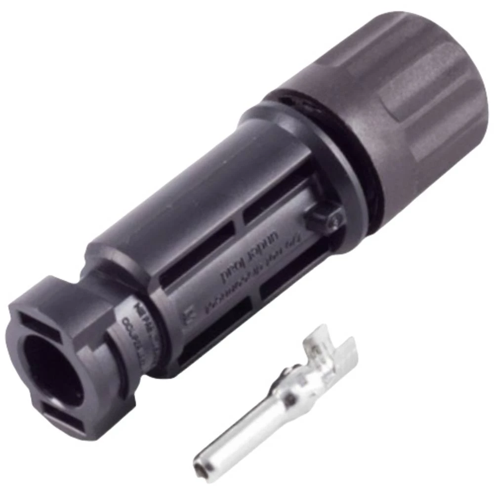 PV4 konektor 2,5-6mm², IP68, 1500V 2800010 crna BKL Electronic Sadržaj: 25 St. slika