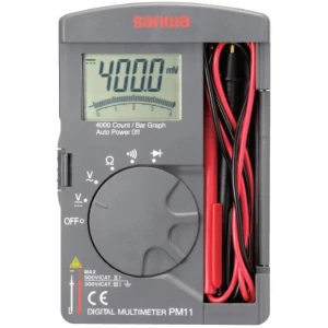 Ručni multimetar analogni, digitalni Sanwa Electric Instrument PM11 Zaslon (brojevi): 4000 slika
