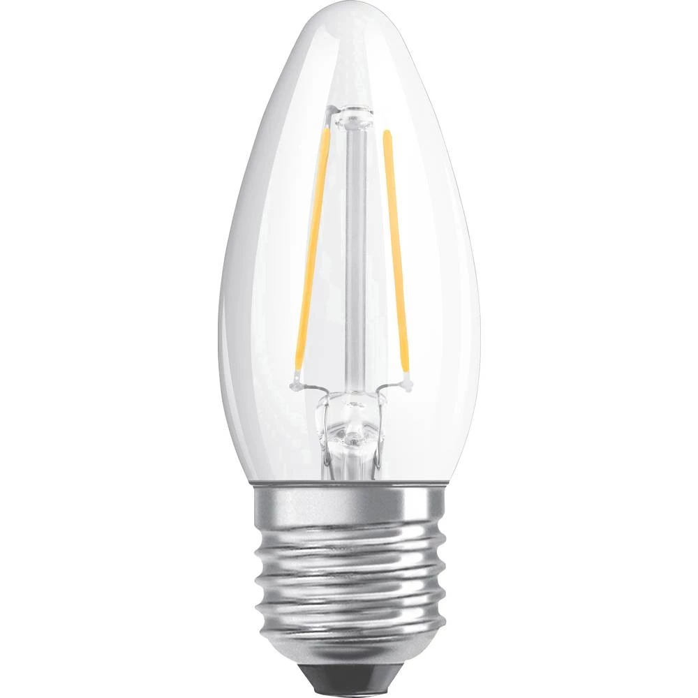 OSRAM LED ATT.CALC.EEK A++ (A++ - E) E27 Oblik svijeće 4 W = 40 W Toplo bijela (&Oslash; x D) 35 mm x 95 mm Filament 1 ST slika