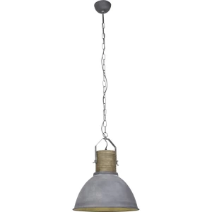Viseća svjetiljka LED E27 60 W Brilliant Frieda 93630/70 Betonsko-siva boja, Drvo slika