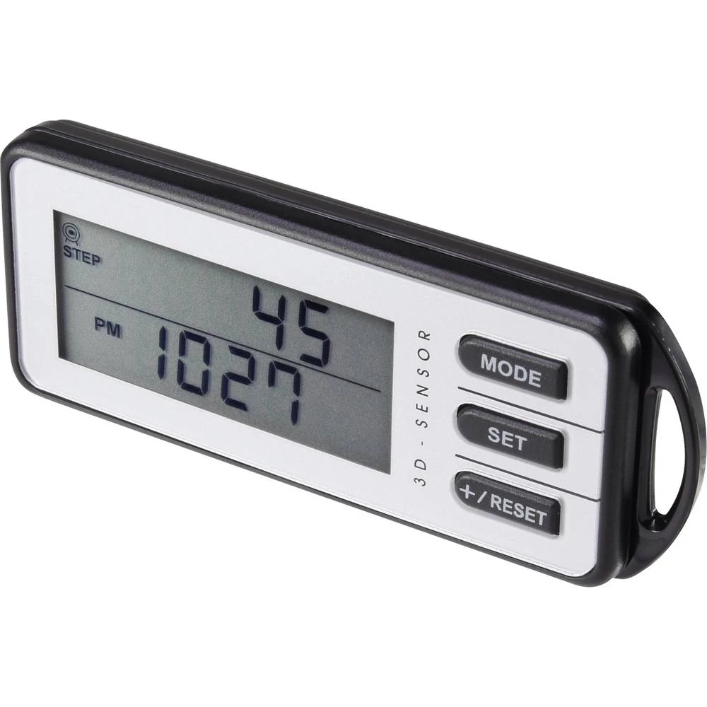 Pedometar Basetech PDG001 Bijela, Crna slika