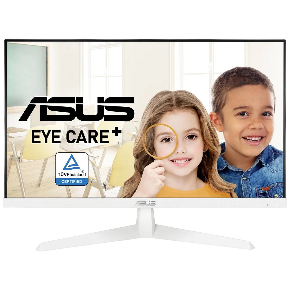 Asus VY249HE-W LED zaslon 60.5 cm (23.8 palac) Energetska učinkovitost 2021 C (A - G) 1920 x 1080 piksel Full HD 1 ms HDMI™, VGA, utičnica za slušalice IPS LED slika