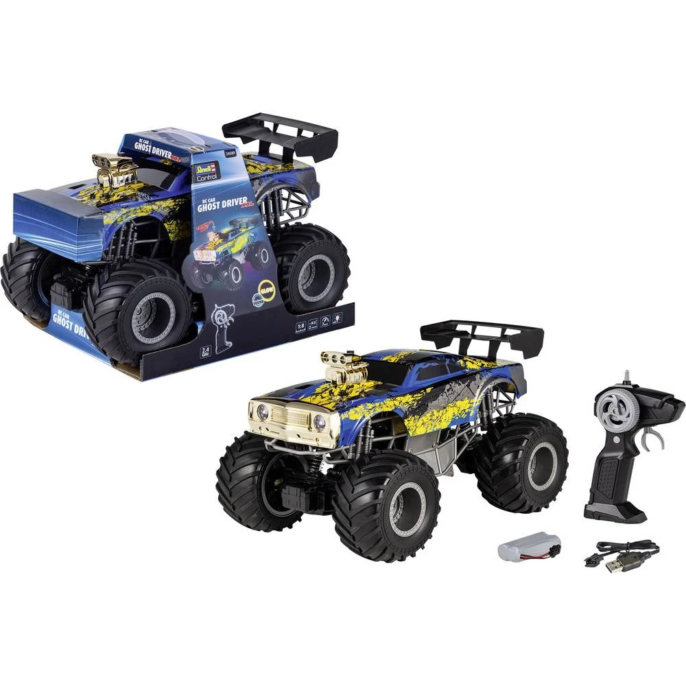 Revell Control 24589 RC model automobila uklj. baterija i kabel za punjenje, sa svjetlosnim efektom slika