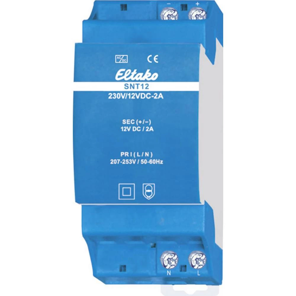 Eltako SNT12-230V/12VDC-2A DIN-napajanje (DIN-letva) 2 A 24 W 1 x slika