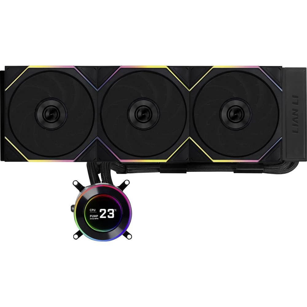 Lian Li HYDROSHIFT II LCD-C 360TL PC vodeno hlađenje slika