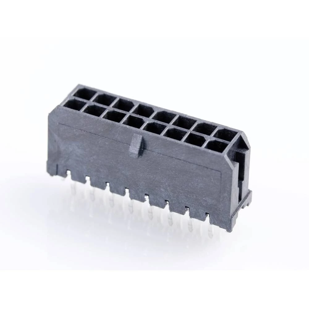 Molex ugradna standardna letva s muškim kontaktima 430451624 kom. Tray slika