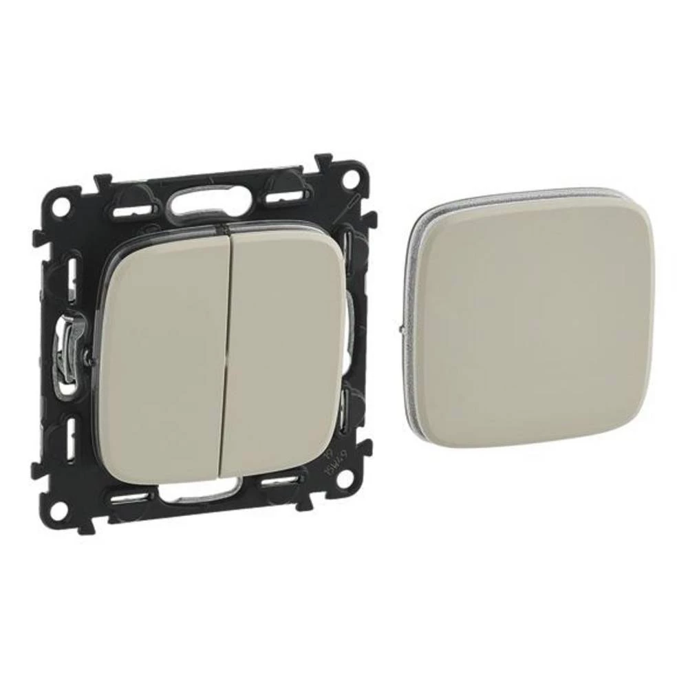 Legrand   izmjenični prekidač  Valena Life Allure bež boja 755096 slika