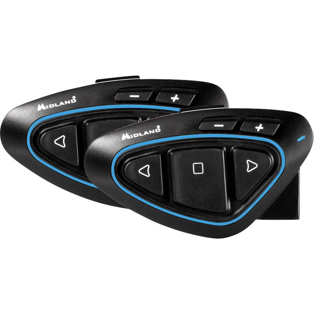 interkom za motocikle Midland C1231.09 BTX2 Pro 2020 Twin Prikladno za sve vrste kaciga slika