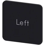 Siemens 3SU1900-0AF16-0DR0 ploča za natpise kvadratan (Š x V) 22 mm x 22 mm Left crna, bijela 10 St.