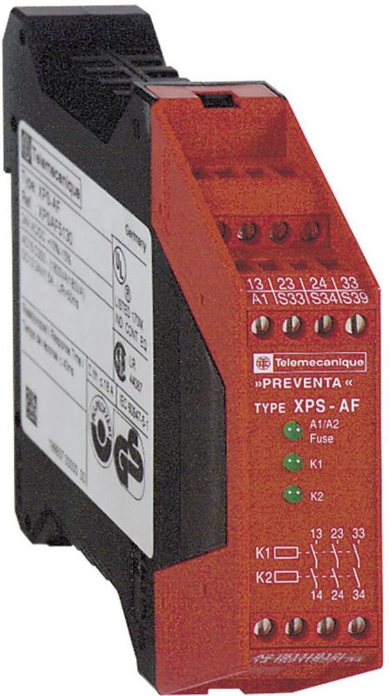 Sigurnosni relej 1 ST XPSAF5130 Schneider Electric Radni napon (broj): 24 V/DC, 24 V/AC 3 prebacivanje (Š x V x d) 22.5 x 99 x 1 slika