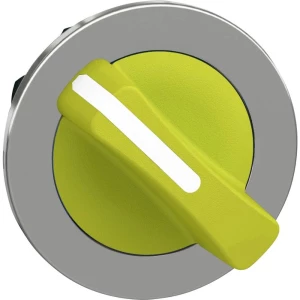 Schneider Electric ZB4FD205 prednji element za biračku sklopku plosnat (Ø) 30.5 mm  krom boja, žuta 1 St. slika