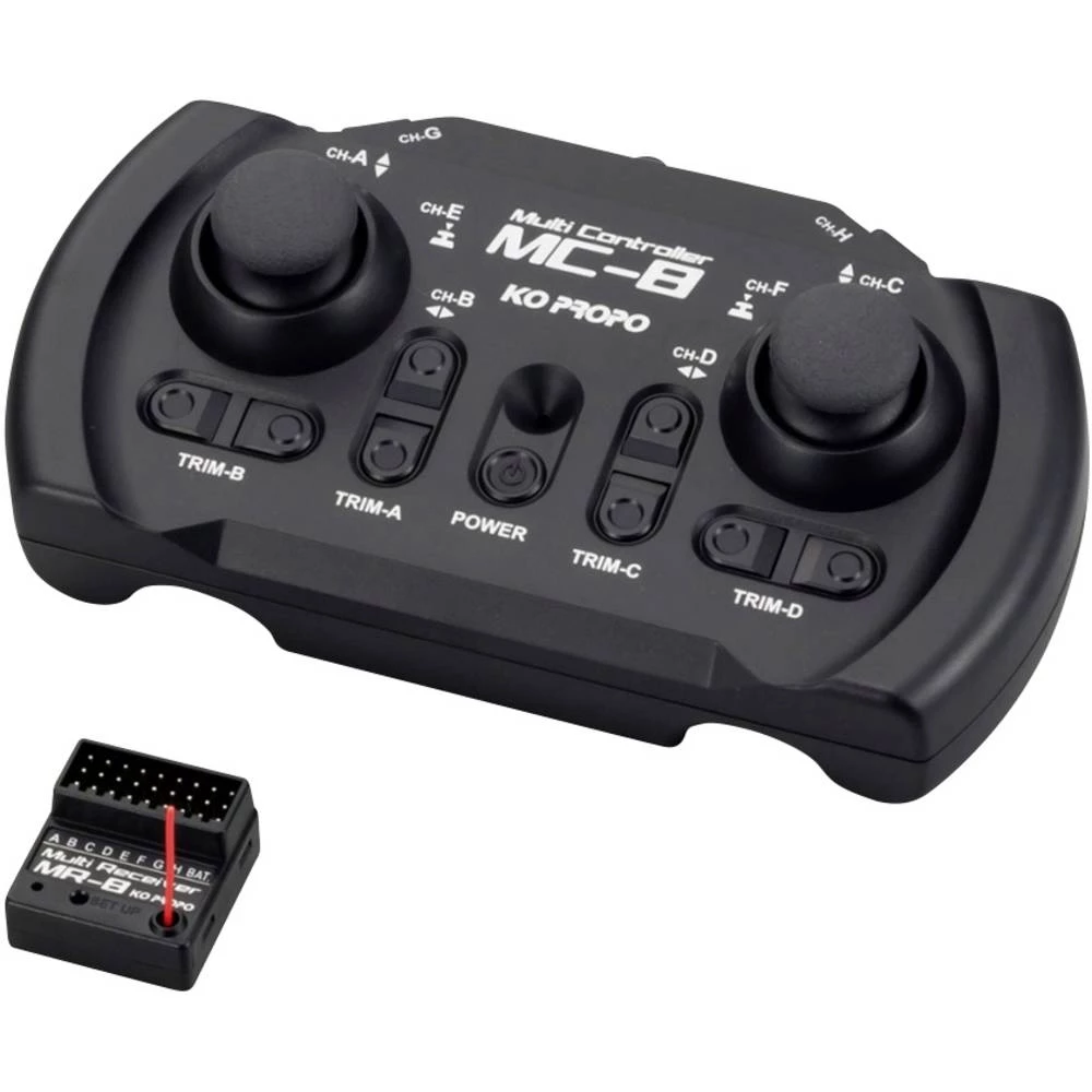 Carson Modellsport KO MC-8 MX-F TR ručni daljinski upravljač 2,4 GHz Broj kanala: 8 slika