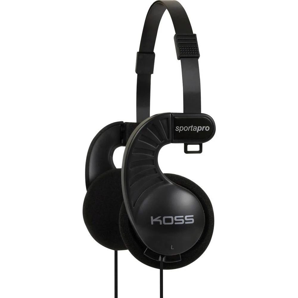 KOSS SPORTA PRO HiFi on ear slušalice na ušima crna slika