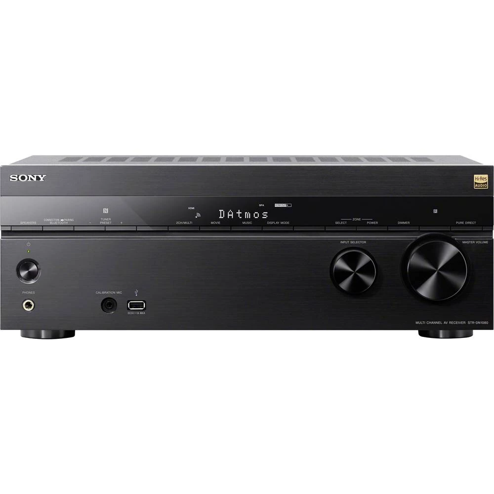 7.2 AV prijemnik Sony STR-DN1080 7x 165 W Crna 4K UltraHD, AirPlay, Bluetooth&reg;, Dolby Atmos&reg;, High-Resolution Audio, NFC slika
