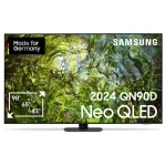 Samsung Neo QLED 4K QN90D QLED-TV 165.1 cm 65 palac Energetska učinkovitost 2021 F (A - G) ci+, DVB-T2 hd, Smart TV, UHD