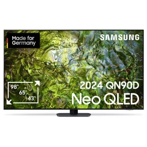 Samsung Neo QLED 4K QN90D QLED-TV 165.1 cm 65 palac Energetska učinkovitost 2021 F (A - G) ci+, DVB-T2 hd, Smart TV, UHD slika