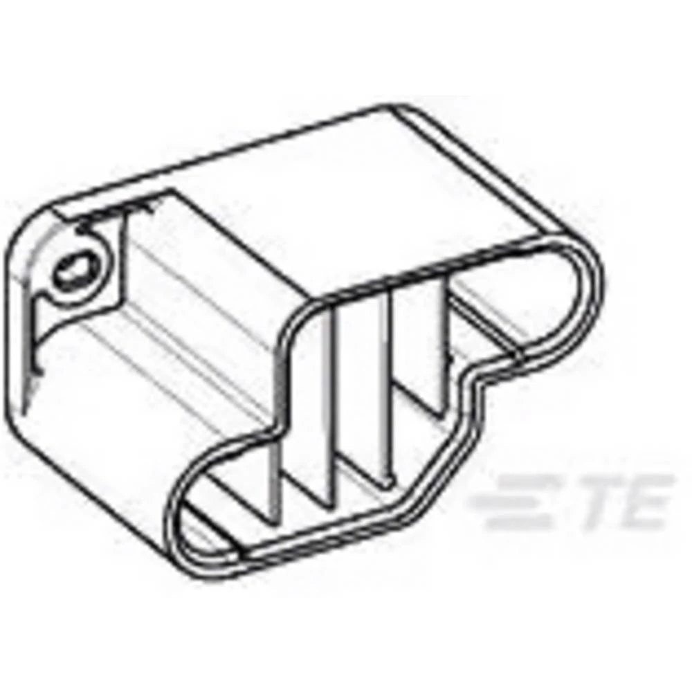 TE Connectivity ugradna standardna letva s muškim kontaktima 1337362-1 1 St. Box slika